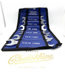 Jeu de 6 clés Whitworth -...