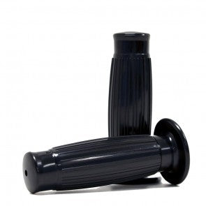 Paire de caoutchoucs poignée type BESTON noirs - diametre 25.4mm (1")