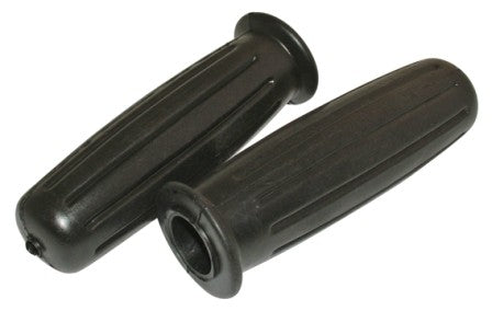 Paire de caoutchoucs poignée ''Boule'' Amal USA noirs - diametre 25.4mm (1")
