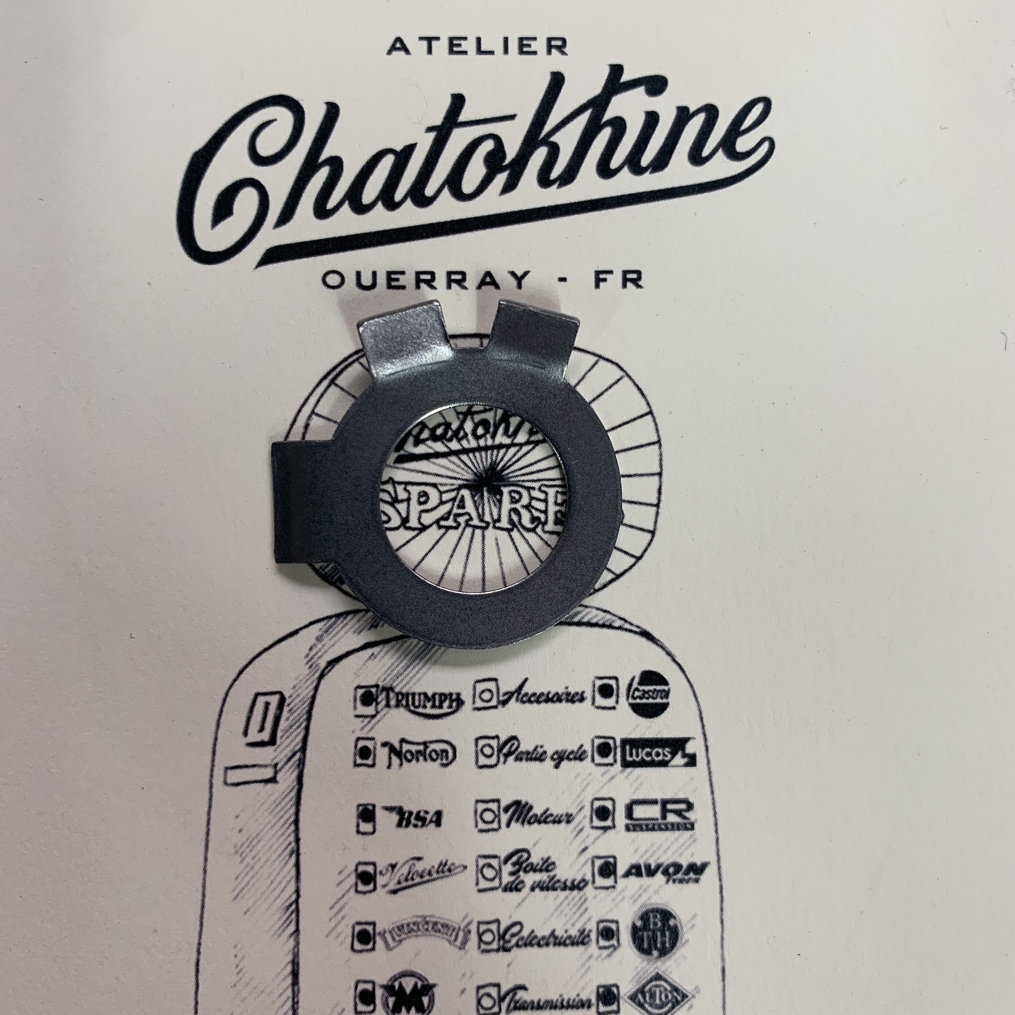 Rondelle frein rochet de kick BSA A65/A50/A7/A10