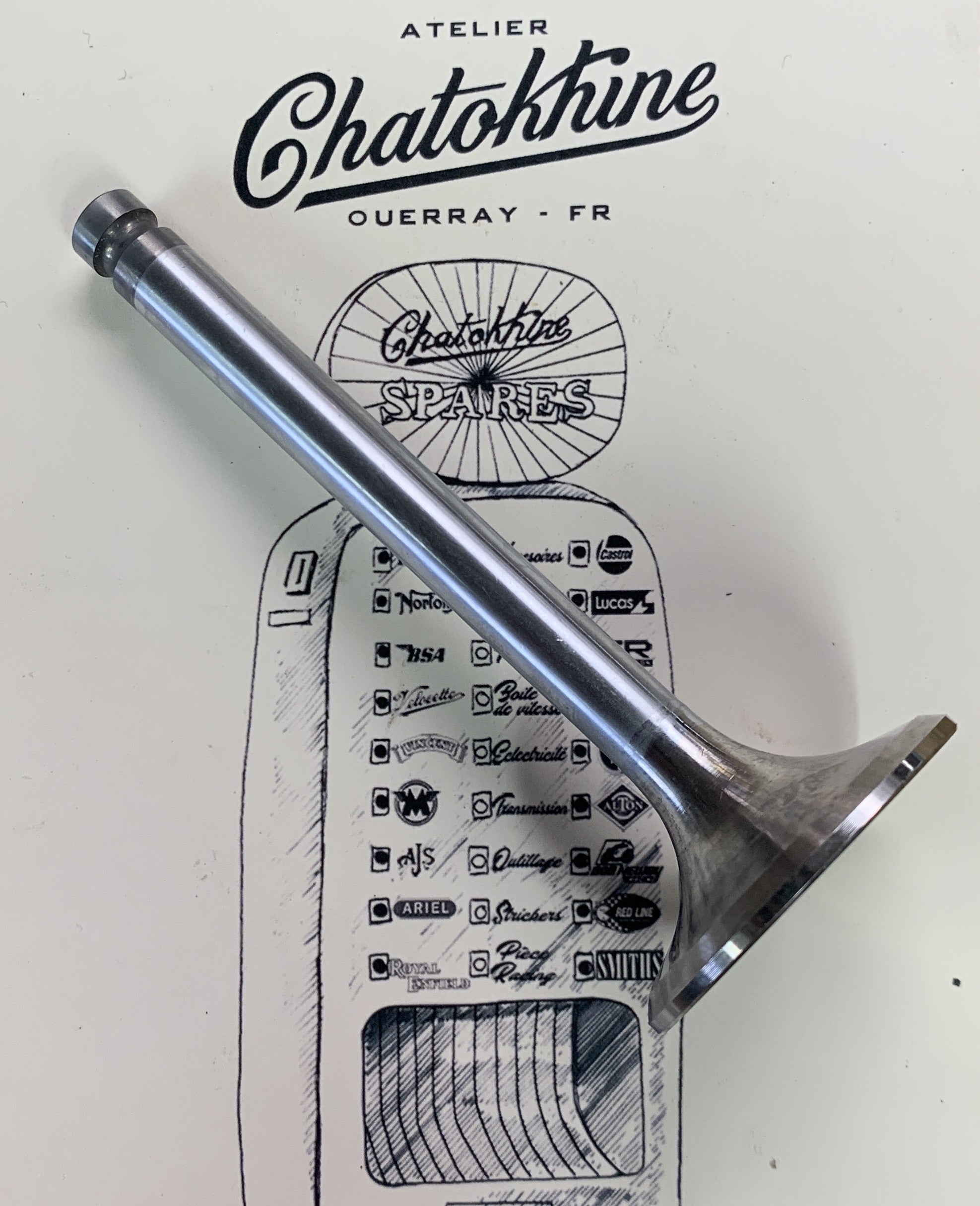 Soupape admission BSA A65