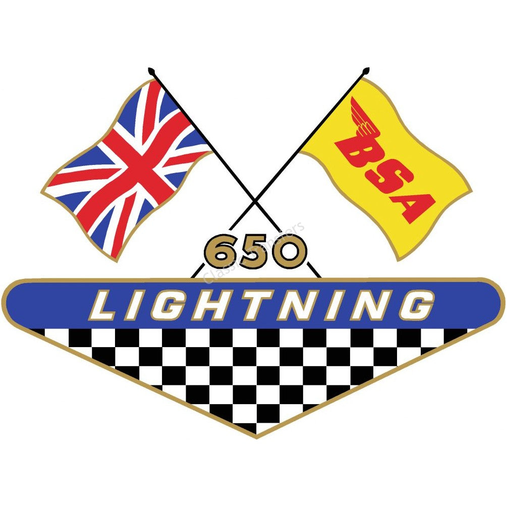 Decalque BSA Lightning Europe