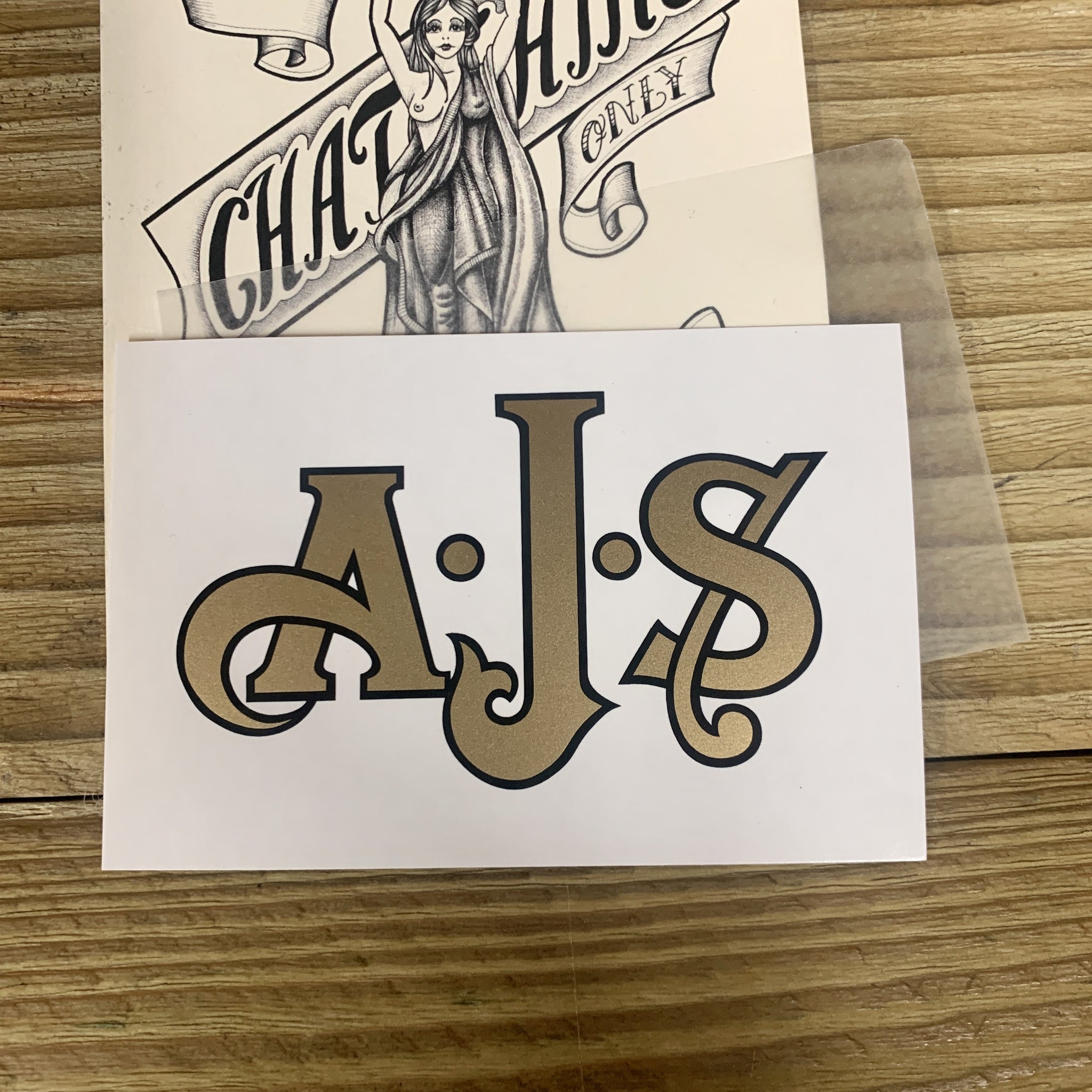 décalque AJS
