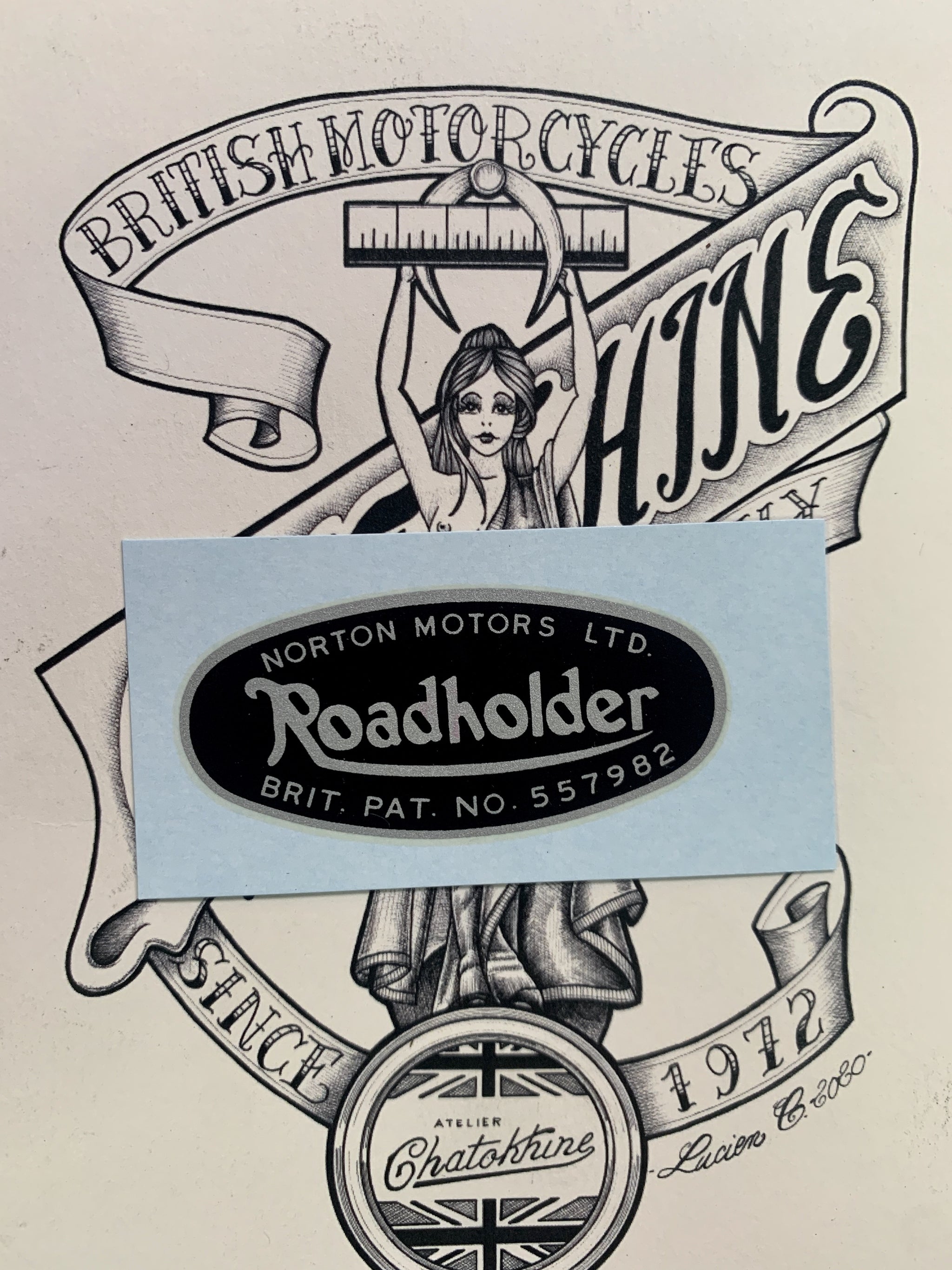 décalque Roadholder