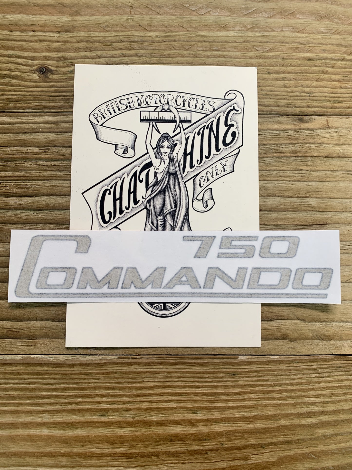 Transfert Norton 750 Commando caches latéraux