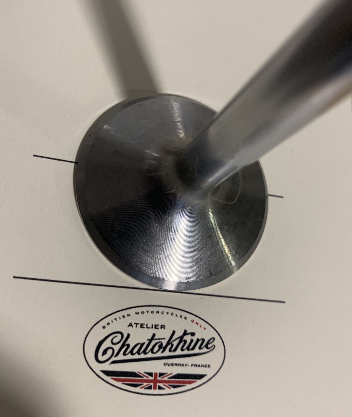 Soupape échappement Velocette Venom