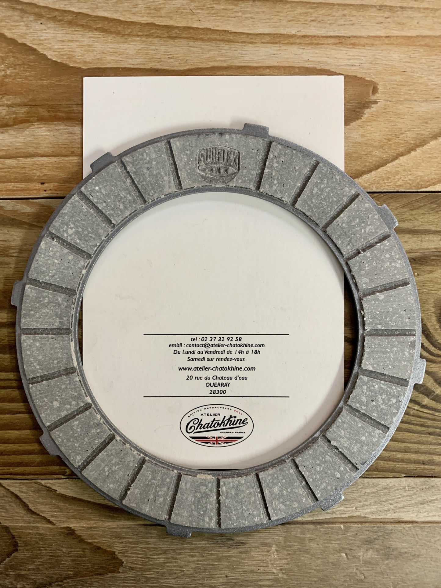Disque garni embrayage Surflex BSA  groupes C,B,M et A7, A10 oscillantes