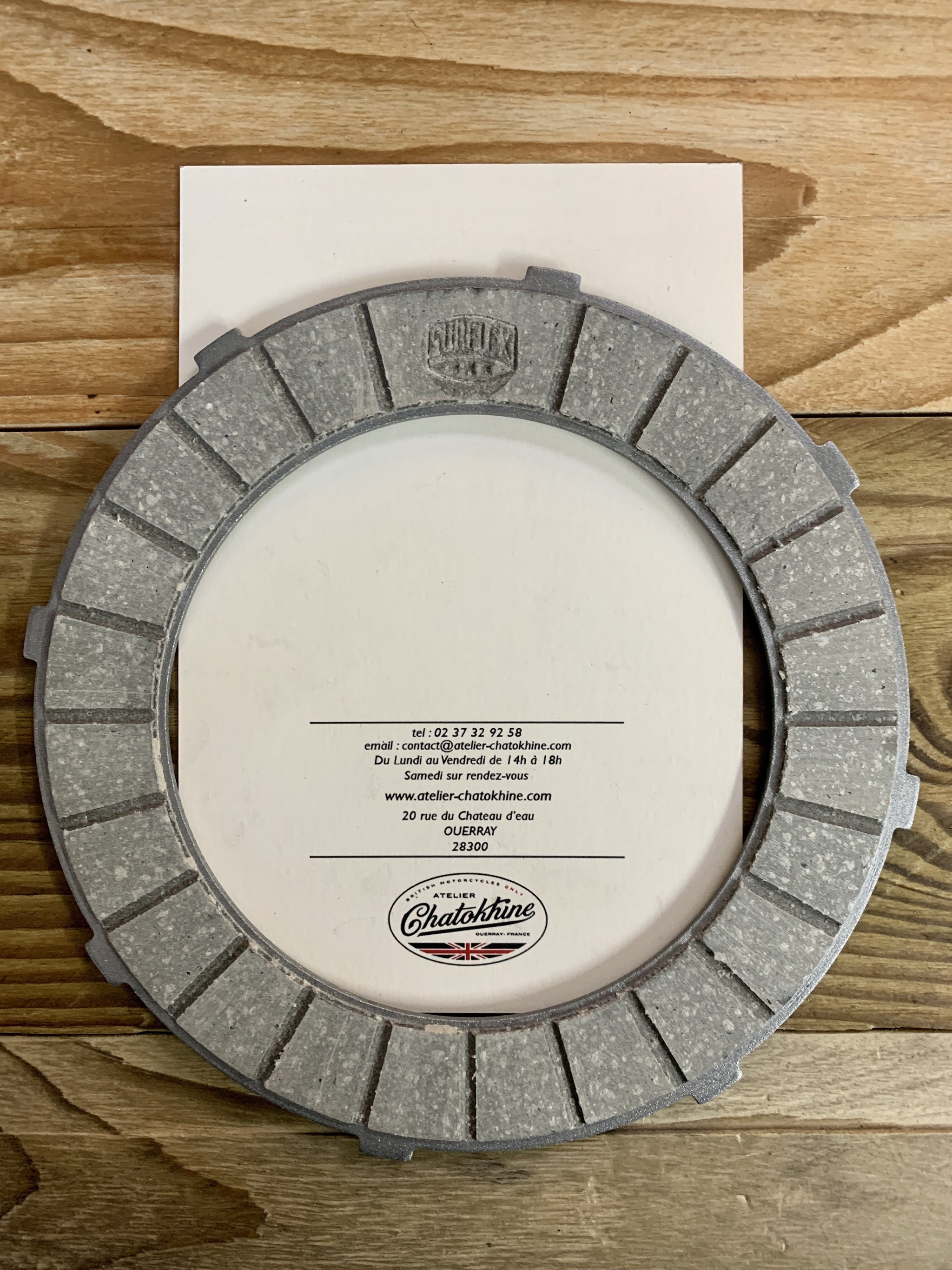 Disque garni embrayage Surflex BSA  groupes C,B,M et A7, A10 oscillantes