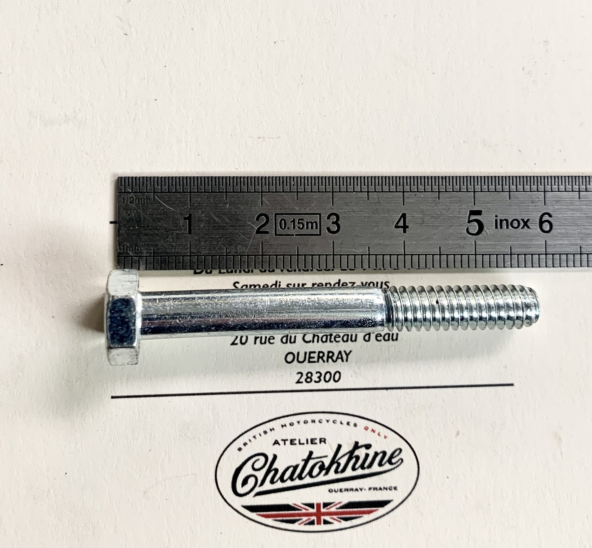 vis haute résistance qualité origine boitiers de culbuteurs Triumph 650 unit
