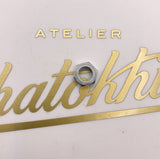 contré-écrou réglage vis de culbuteurs Velocette