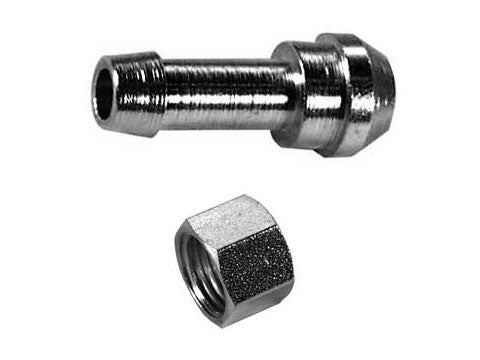 Raccord droit pour robinet 1/4''