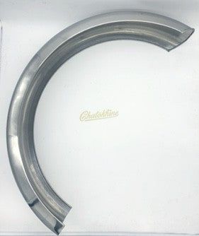 Garde boue universel Inox arriere 6" x 18"/19"