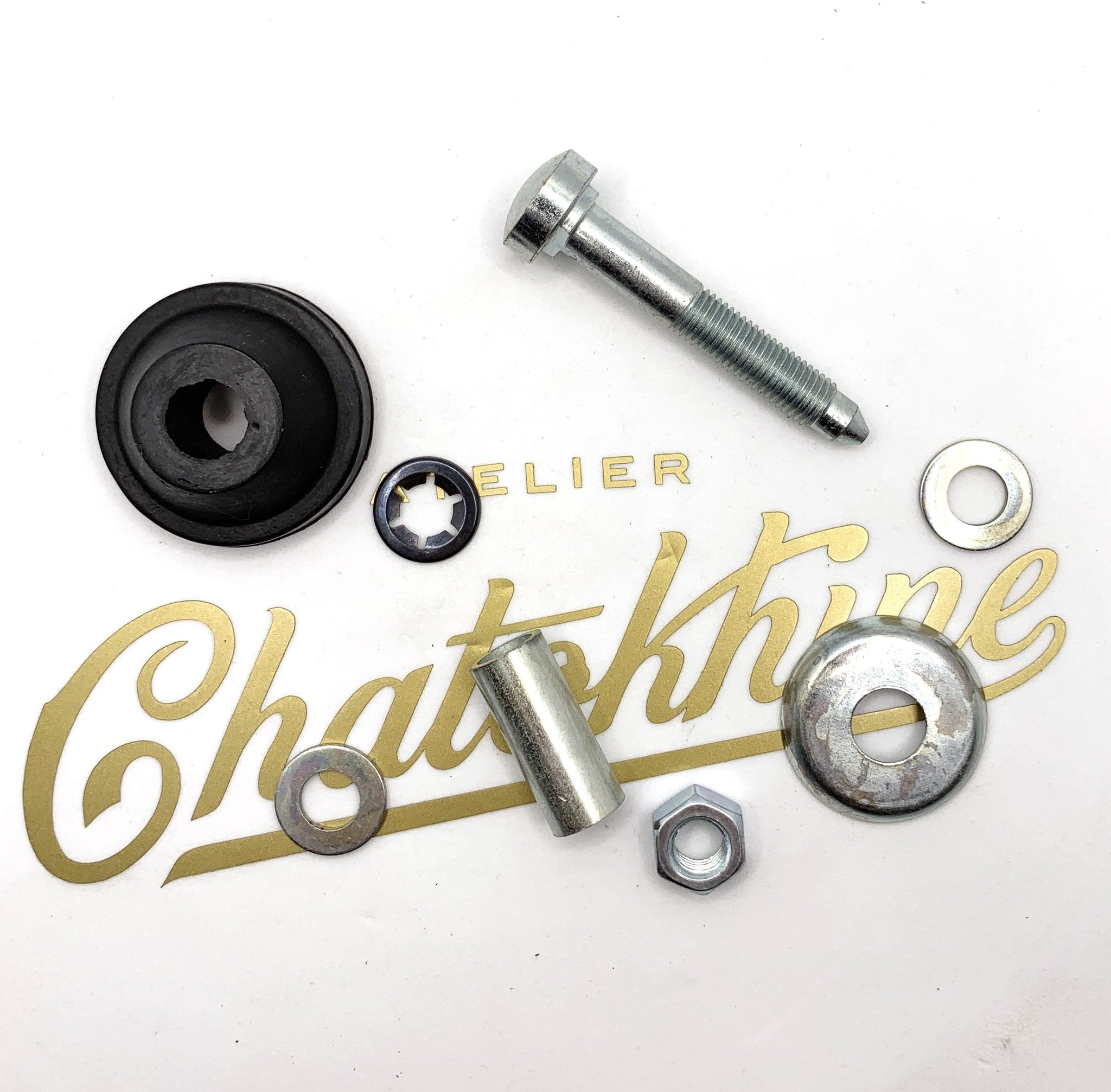 Kit fixation réservoir Triumph T40 1973 à 82