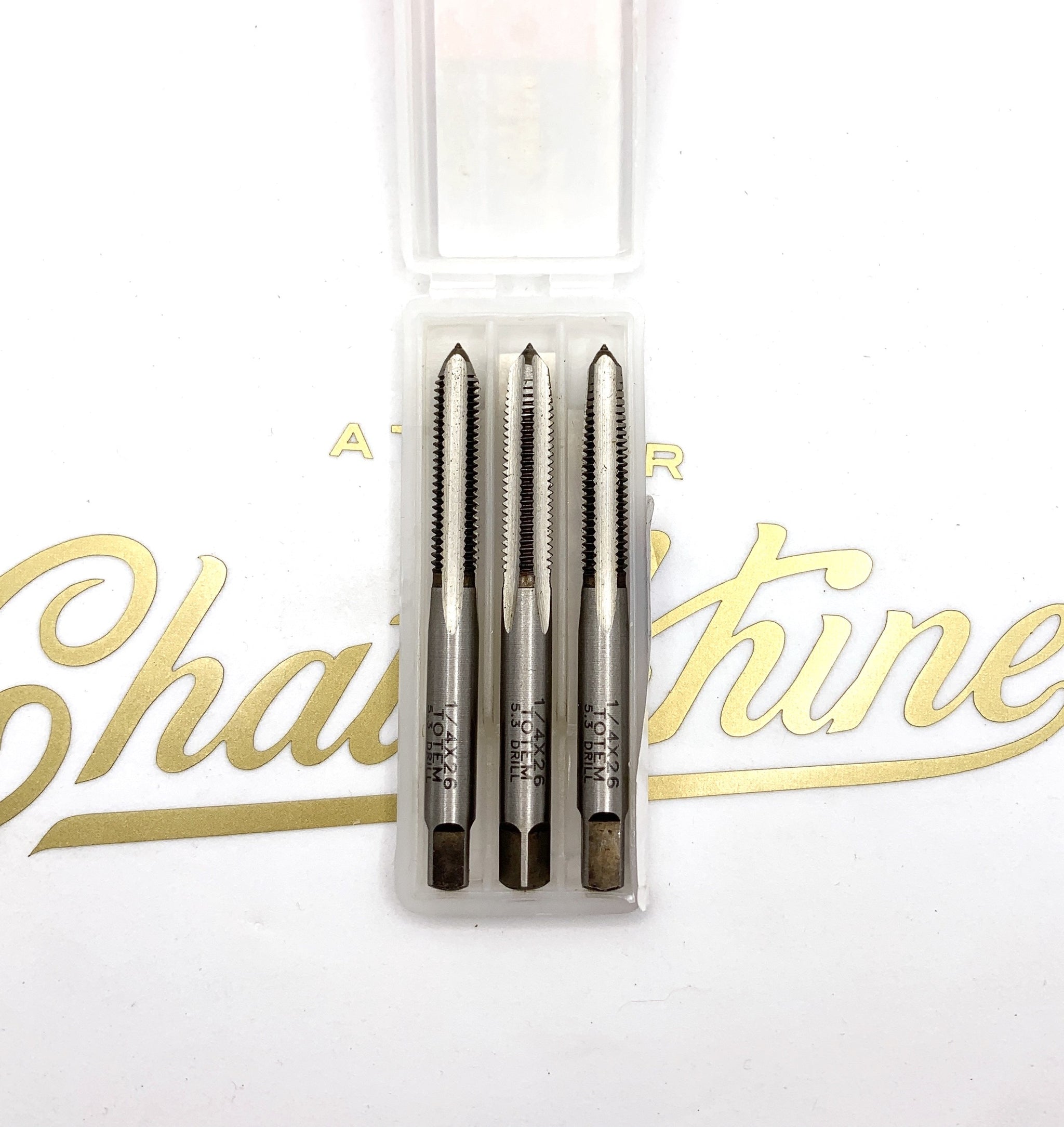 tarauds 1/4 26 filets (CEI)