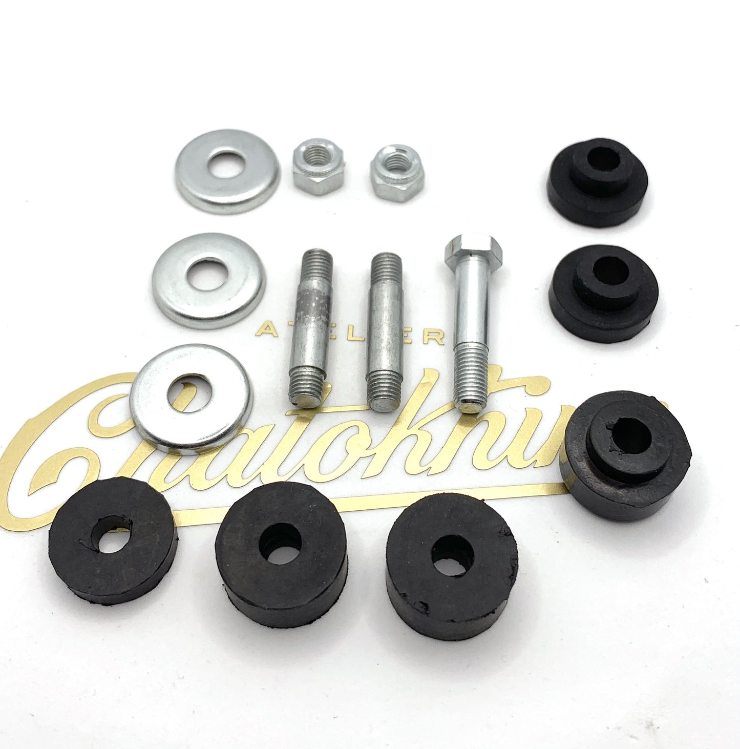 Kit fixation réservoir Triumph Unit de 1968 à 70