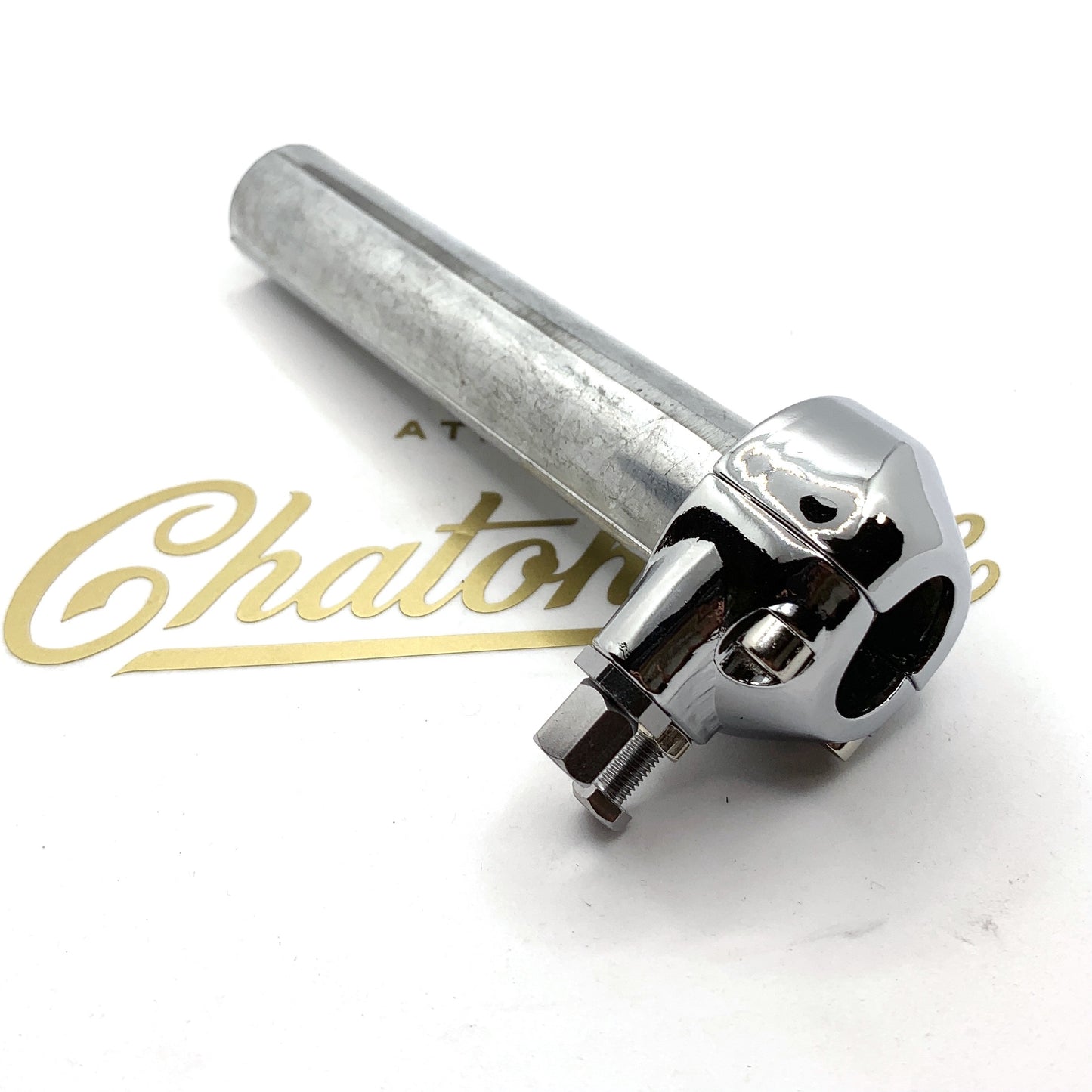 Poignée de gaz standard chromée 22mm - 83219