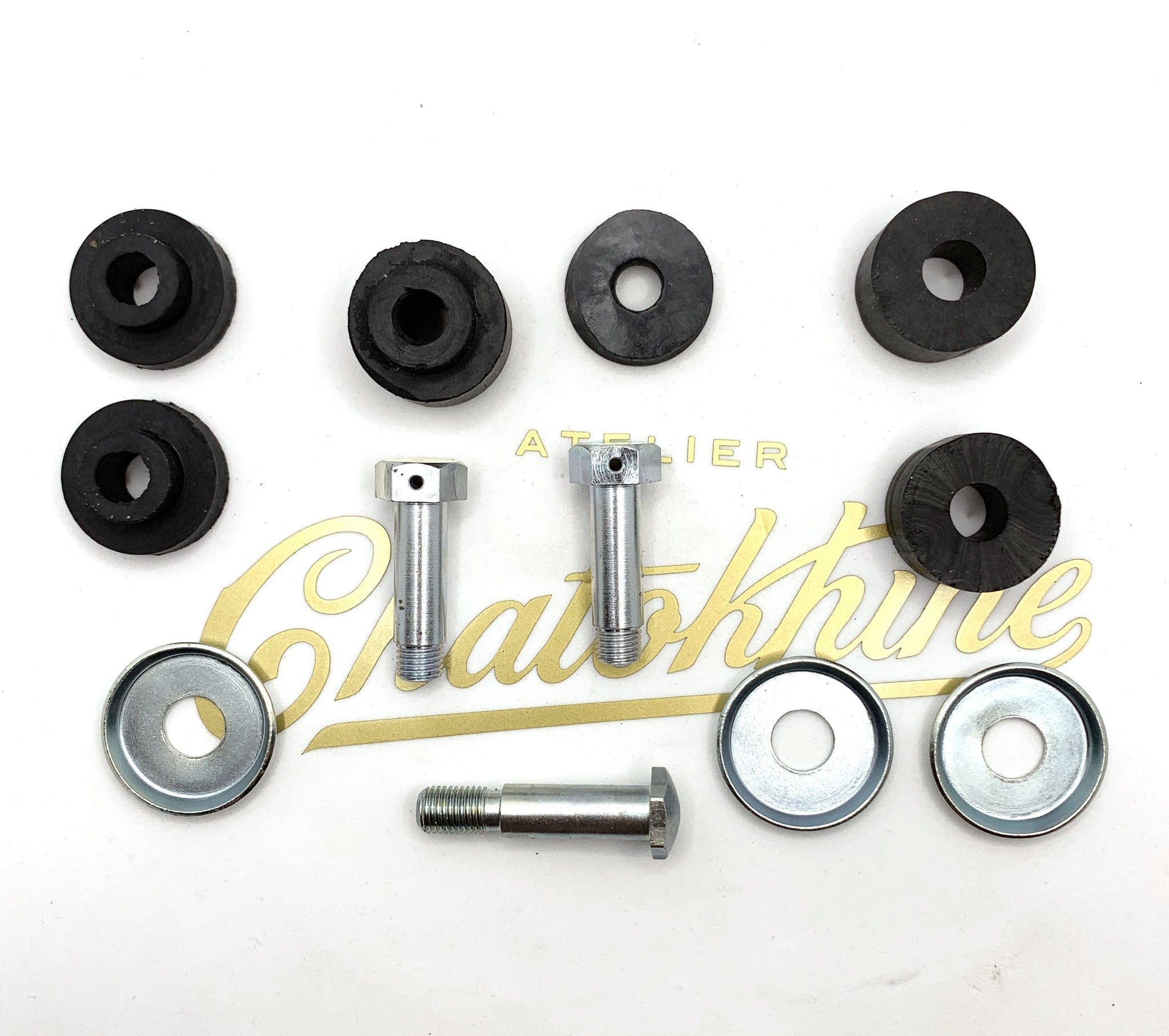 Kit fixation réservoir Triumph Unit de 1963 à 67