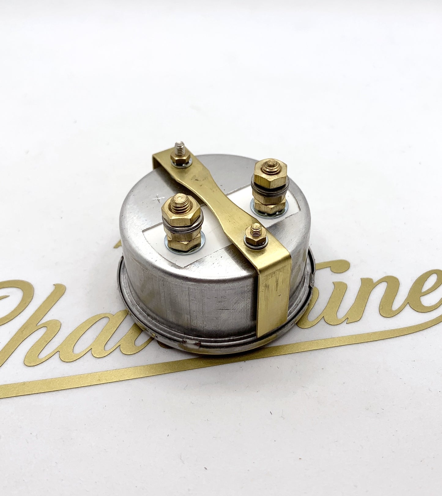 Amperemetre 2'' 8-0-8 Lucas replica cerclage chromé (19000)