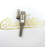 Robinet bronze nickelé quart de tour