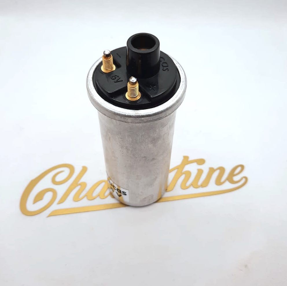Bobine d'allumage haute tension 6V LUCAS (19375)