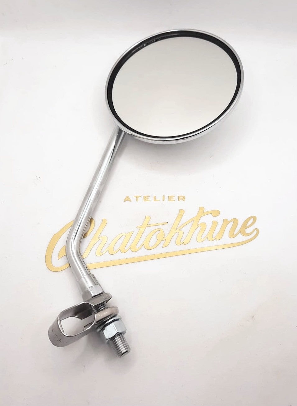 Rétroviseur standard chromé a collier
