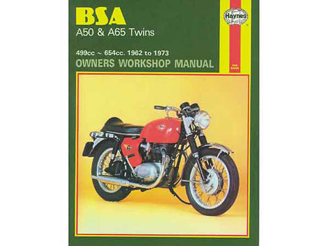 (HMH155) Manual d'atelier Haynes BSA A50 et A65