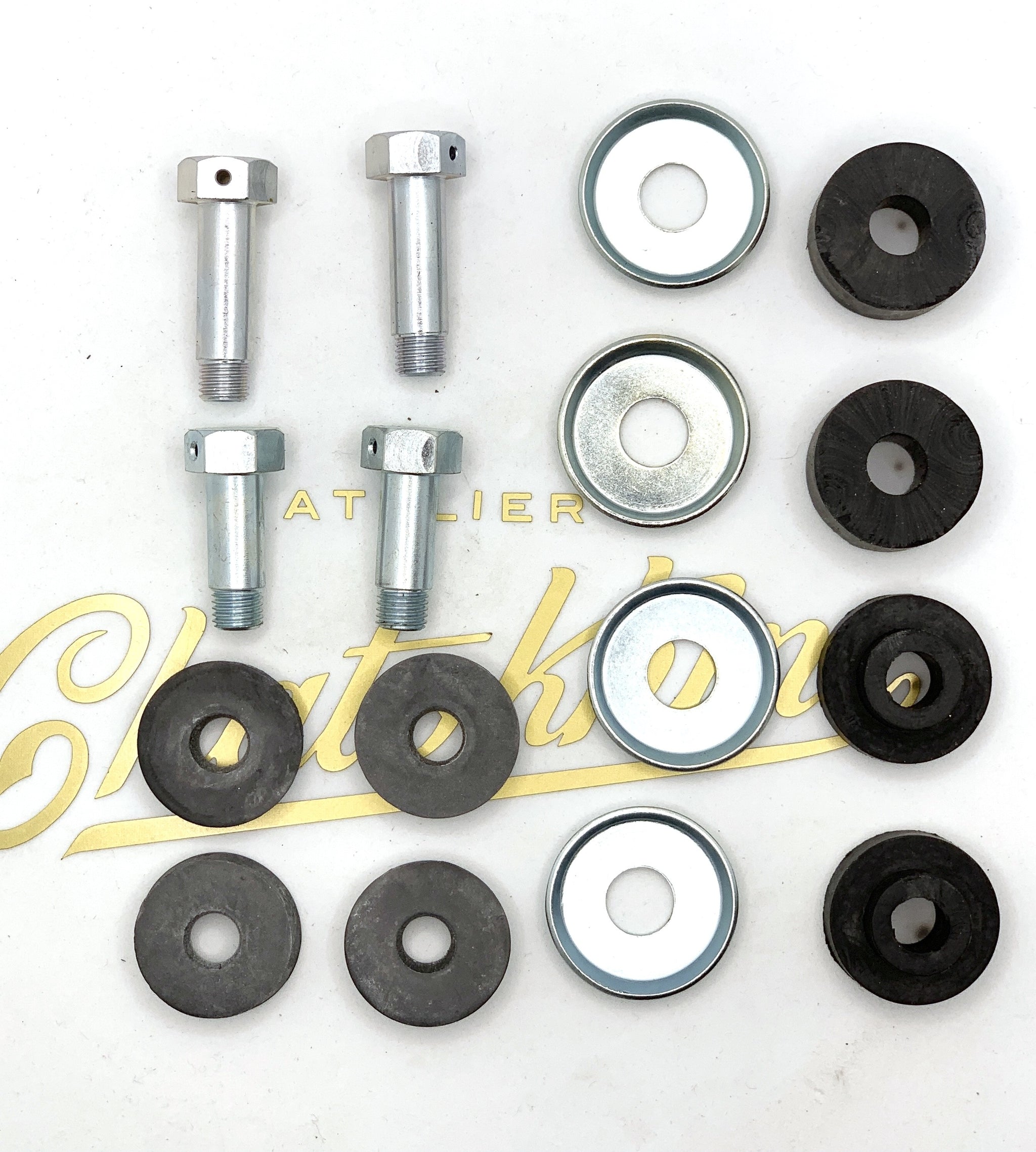 Kit fixation réservoir Triumph Pre-Unit de 1950 à 59