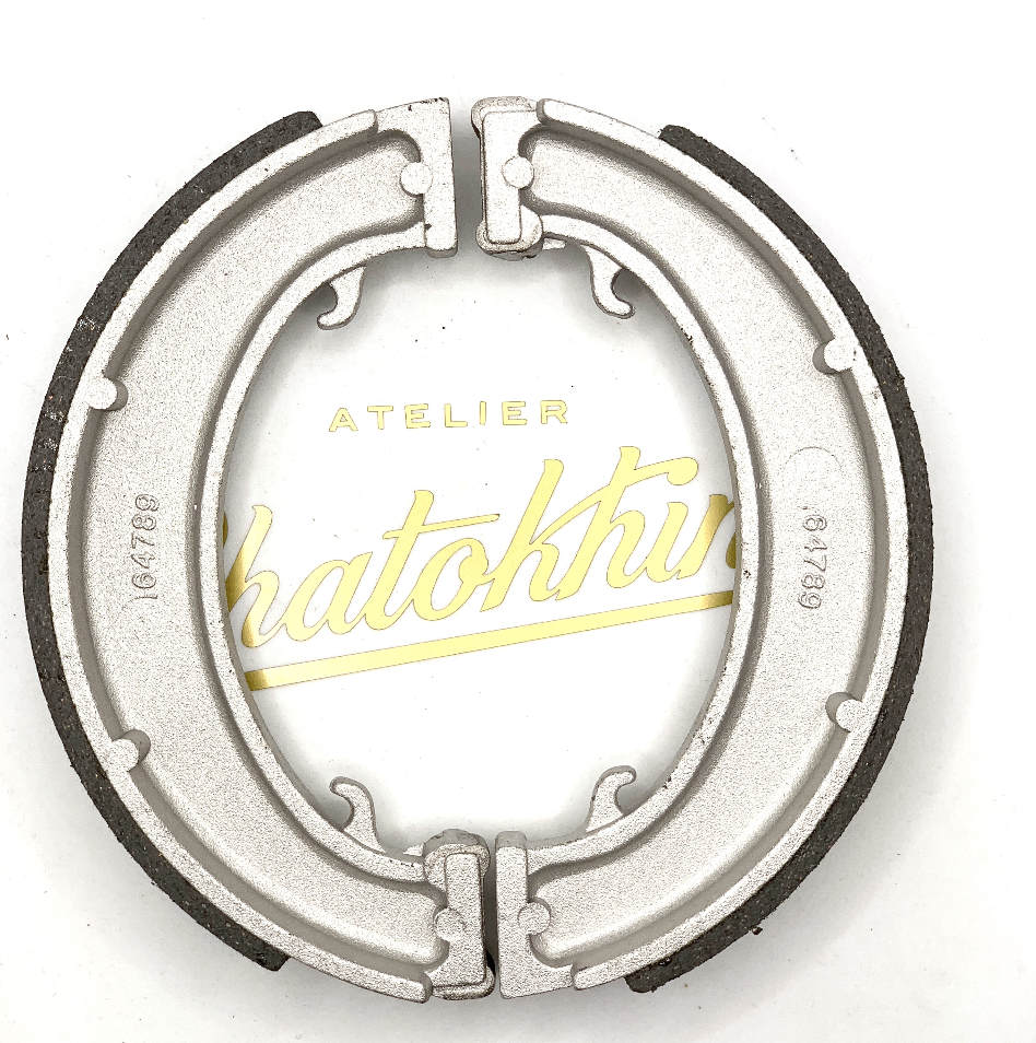 Paire de machoires de frein arrière ou avant Triumph T100/T120 5T 3T ...