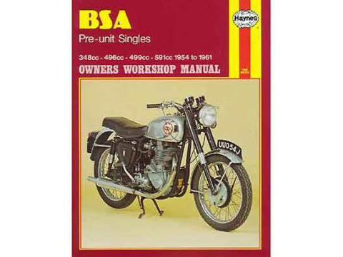 (HMH326) Manuel d'atelier Haynes BSA 350/500 boite séparée