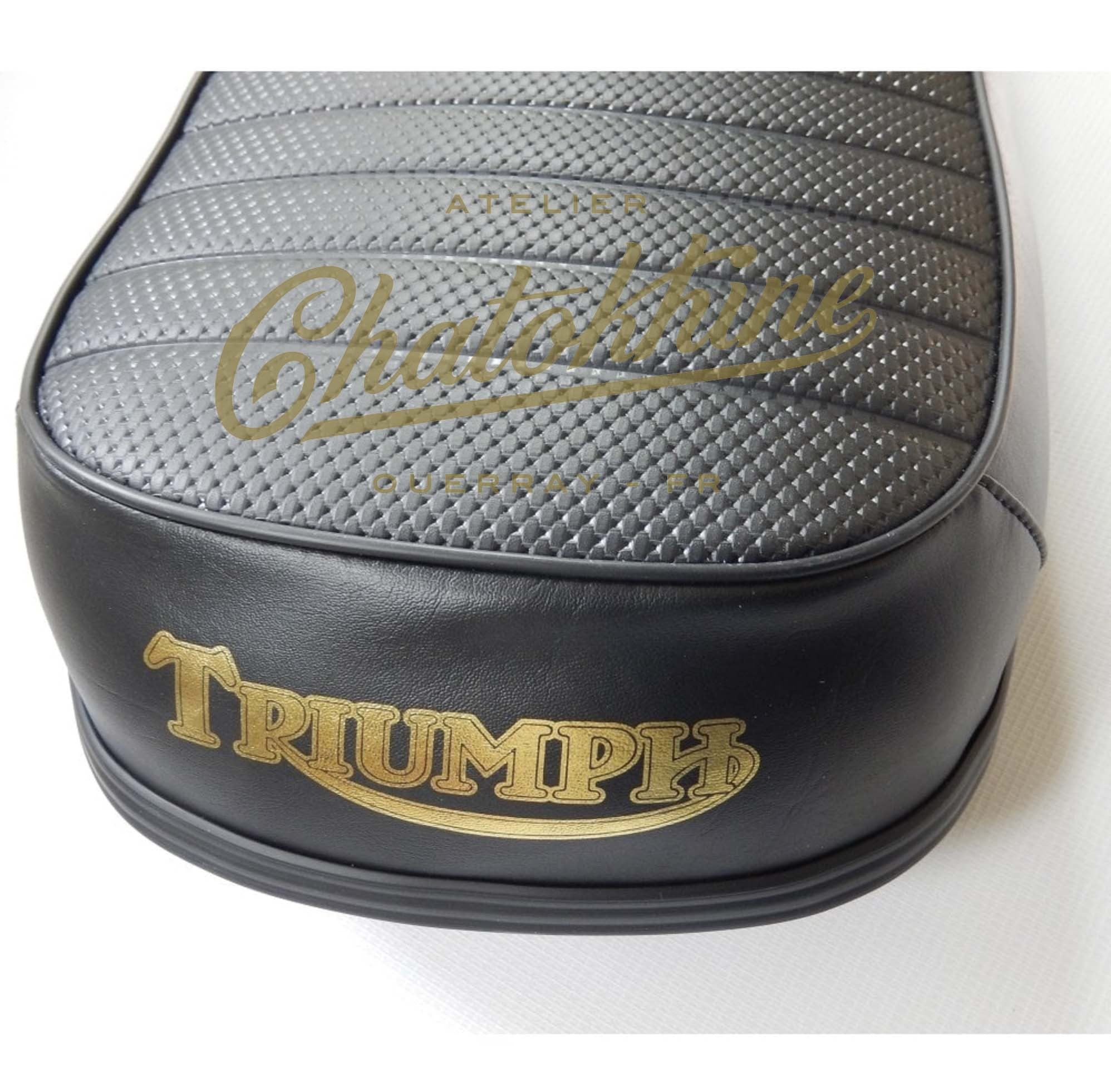 Housse de selle pour Triumph T120 1971/72