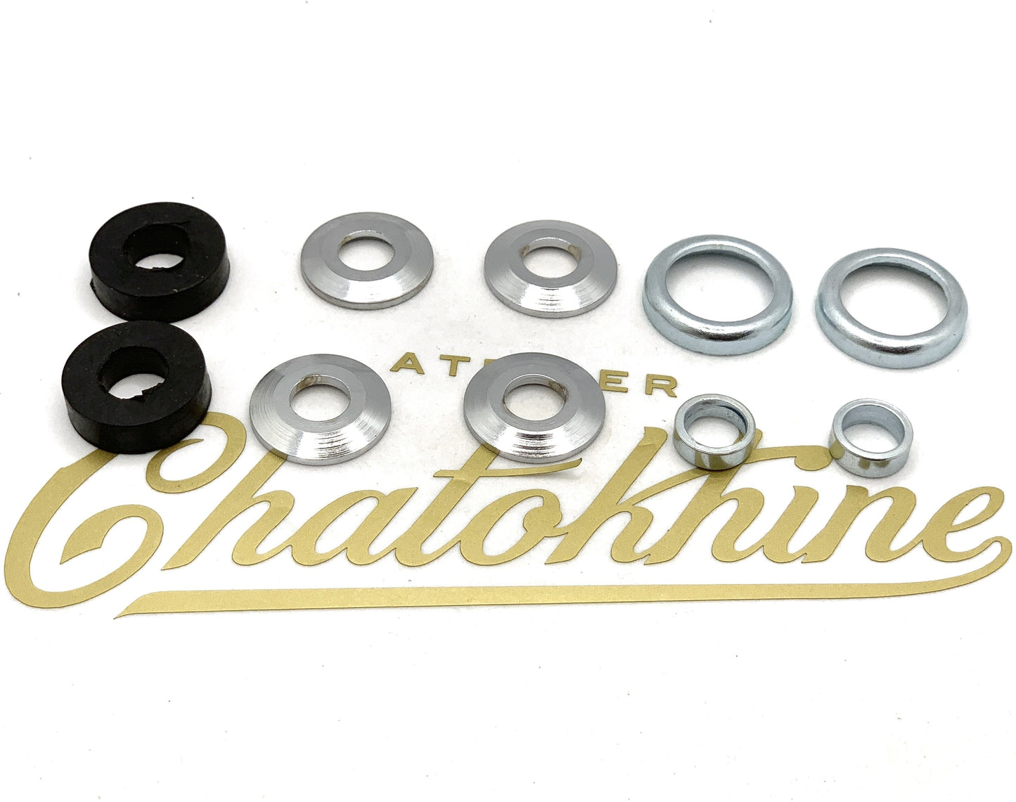 Kit Hemisphérique pour Silent Bloc de guidon BSA/Triumph