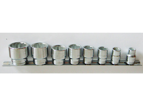 Jeu de 8 douilles Whitworth (61159)