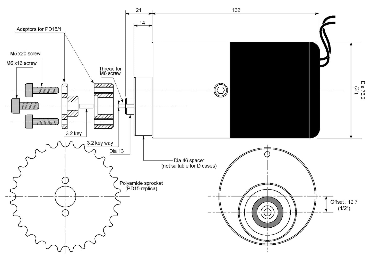 Kit alternateur Vincent Twin