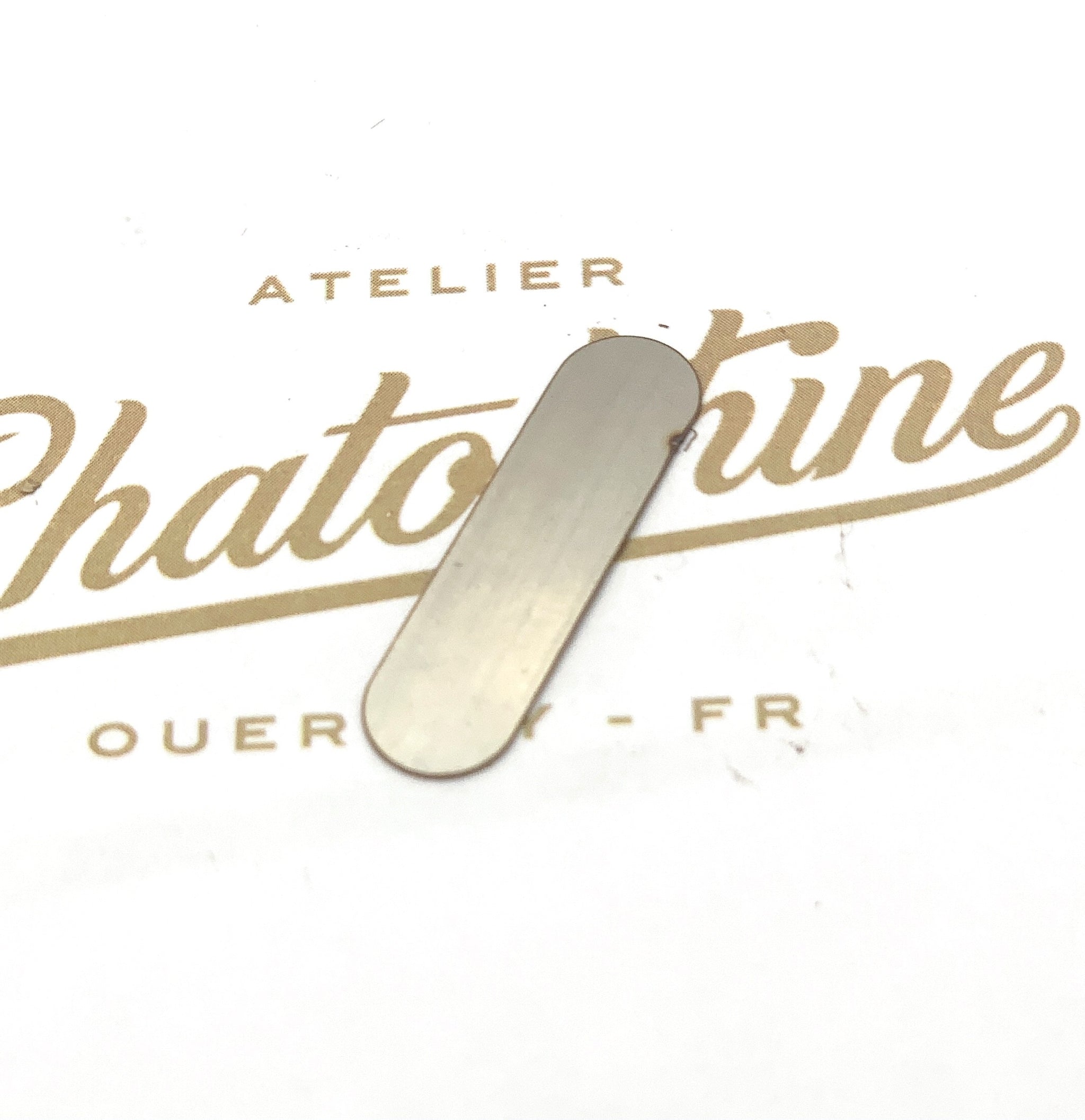 plaquette de calage de portière d'embrayage Velocette