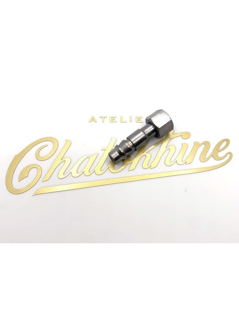 Raccord huile Velocette 3/8''