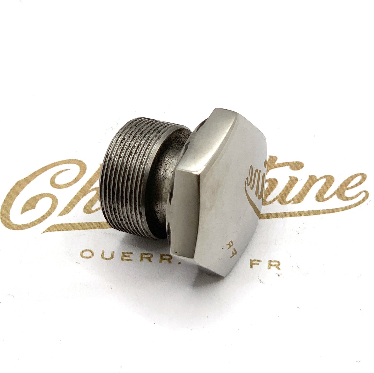 bouchon de tube de fourche inox Velocette