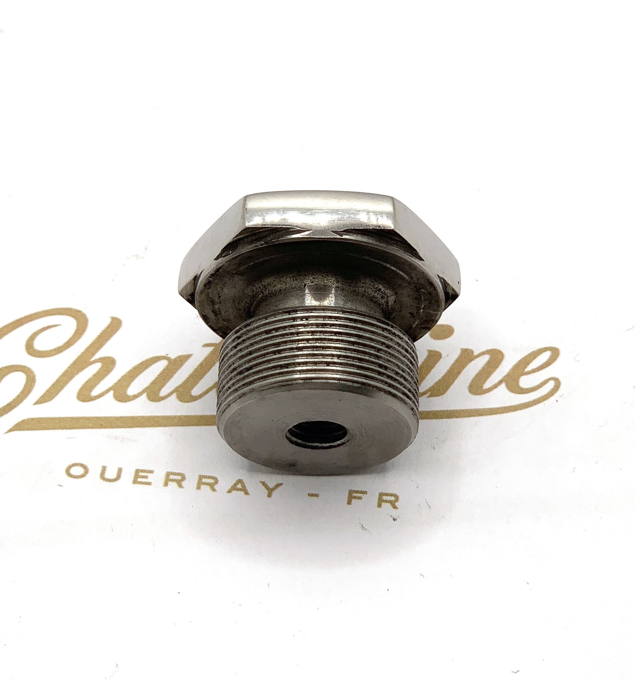 bouchon de tube de fourche inox Velocette