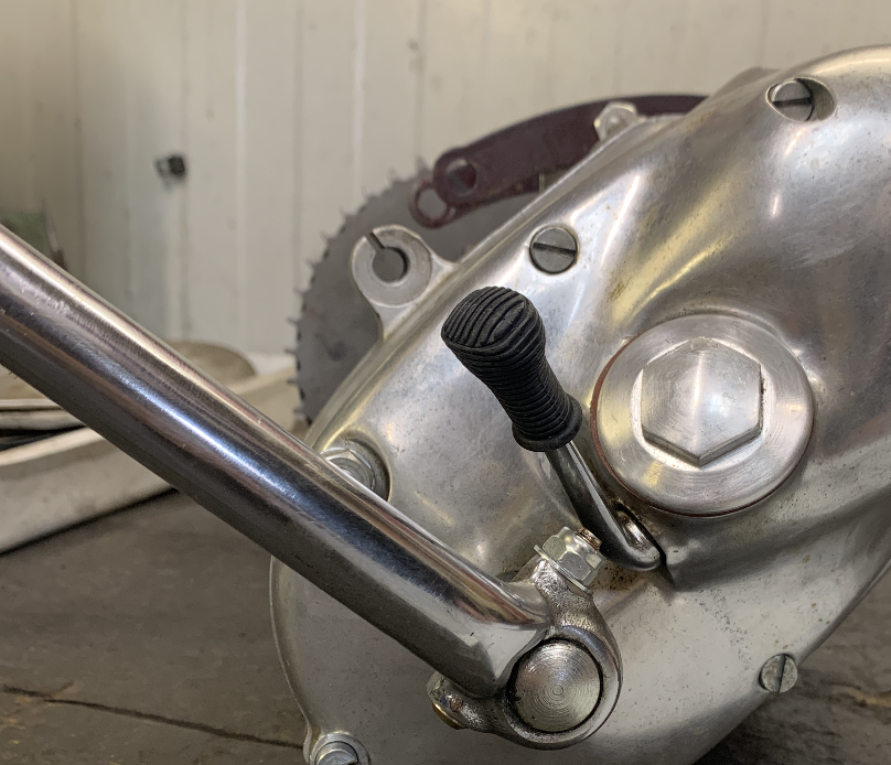 caoutchouc de levier de boite de vitesse Triumph boite séparée