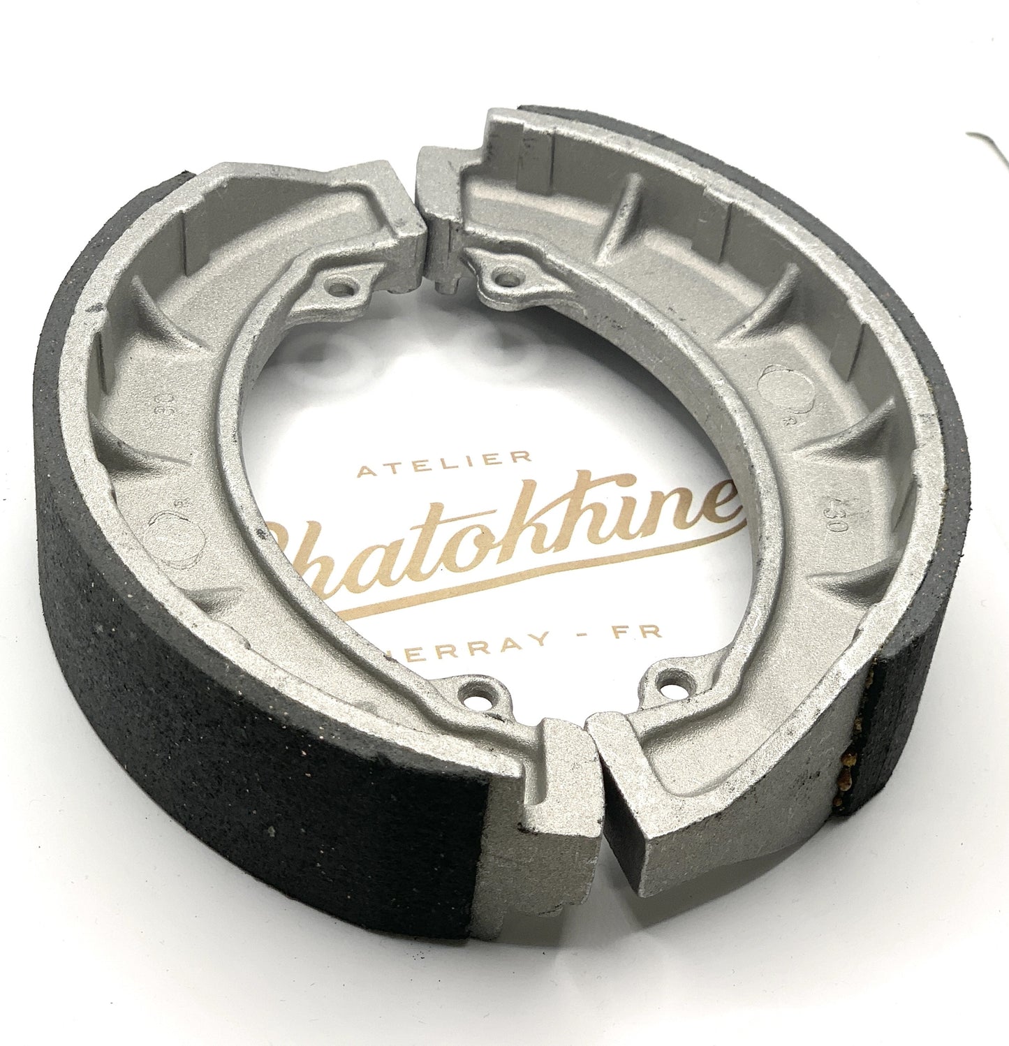 Paire de machoires de frein avant BSA/Triumph double cames (68-7