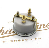 Amperemètre 1 3/4"  8-0-8 noir (AM001)
