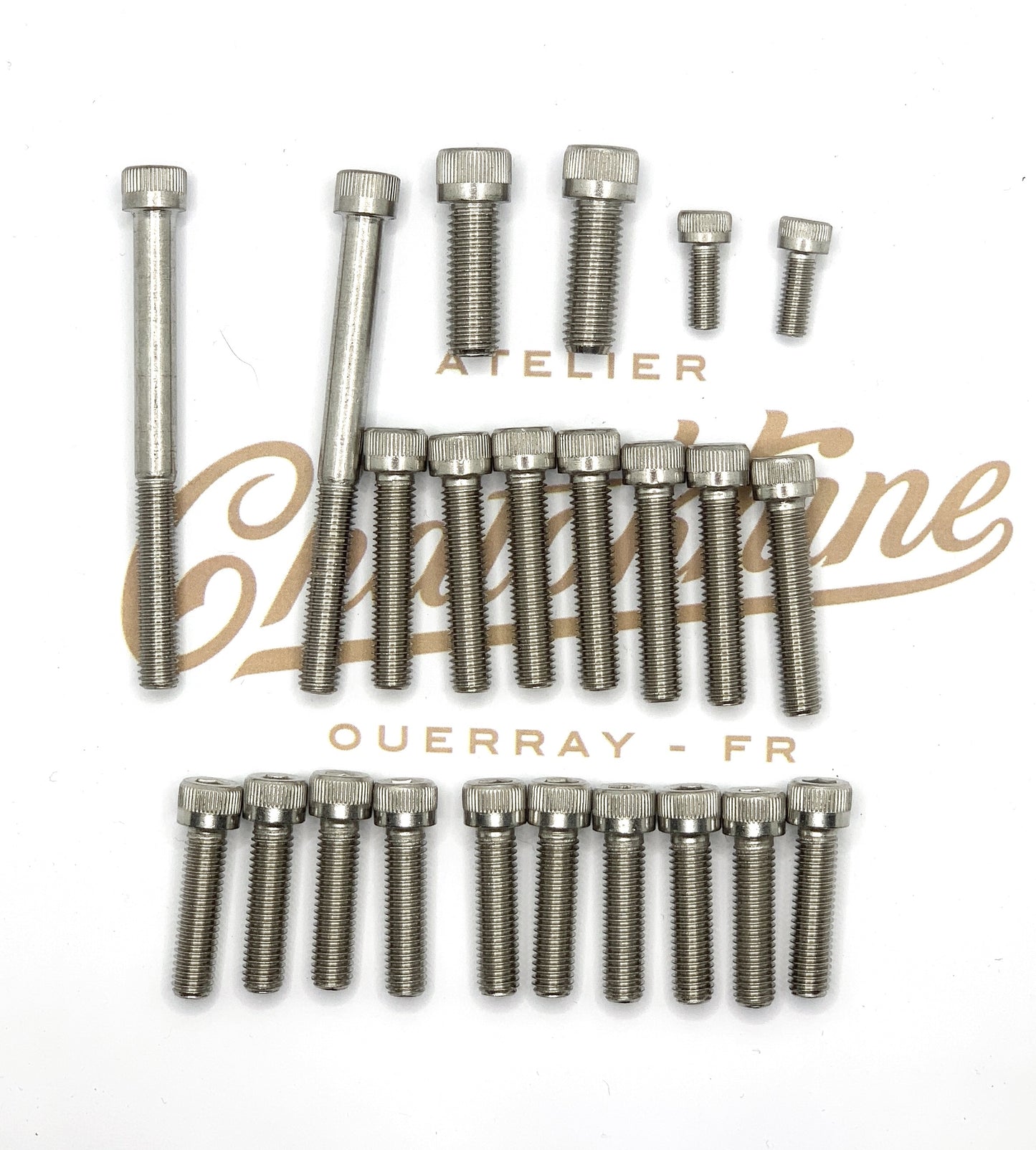 Kit visserie BTR (Allen) Triumph TR6/T120 pré68 (89222)
