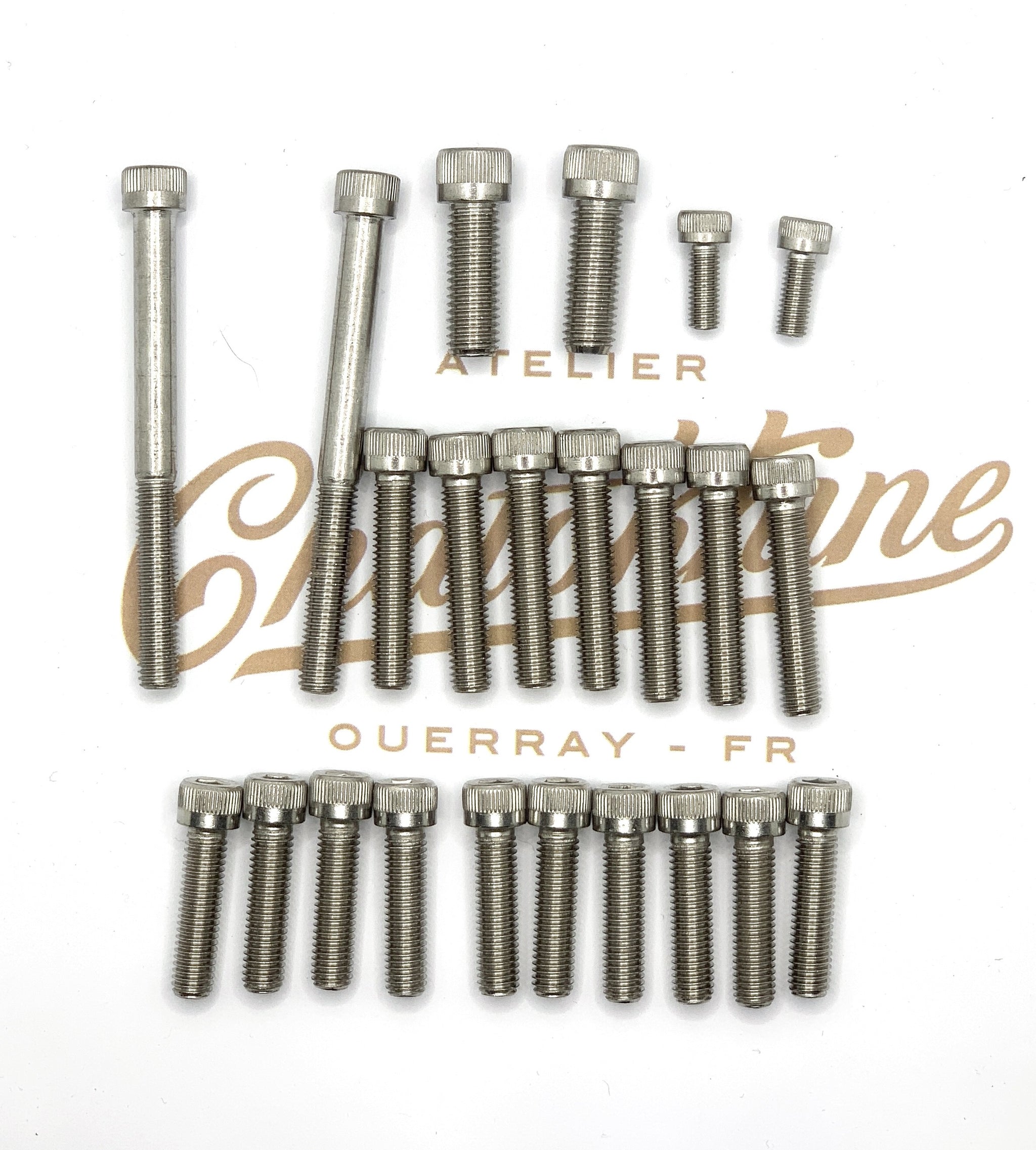 Kit visserie BTR (Allen) Triumph TR6/T120 pré68 (89222)