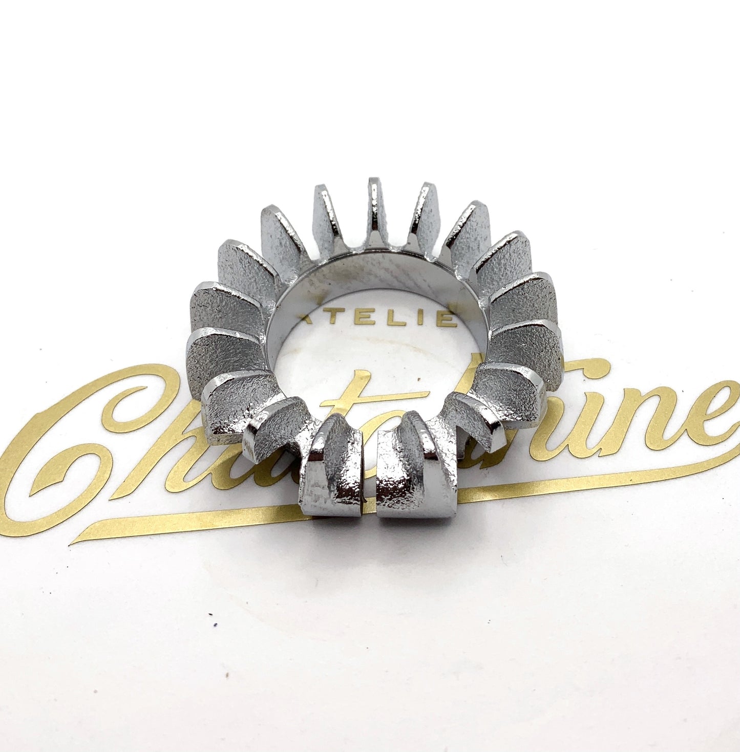 collerette d'échappement Triumph 650cc "push over"