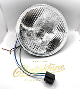 optique de phare 7'' plat H4