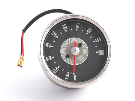 Compte-tours Smiths Replica pre-70 fond gris (4:1)