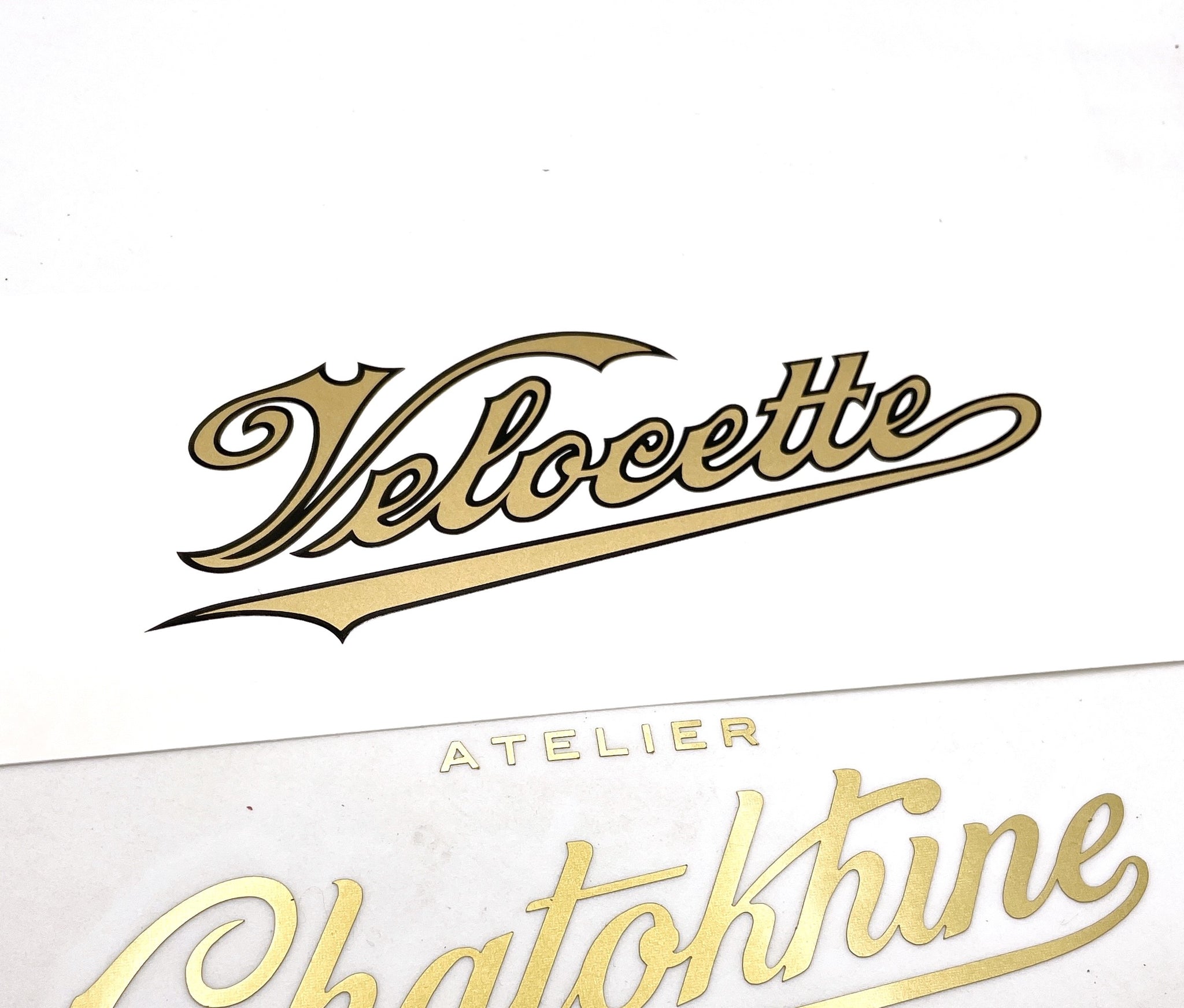 Décalque réservoir Velocette