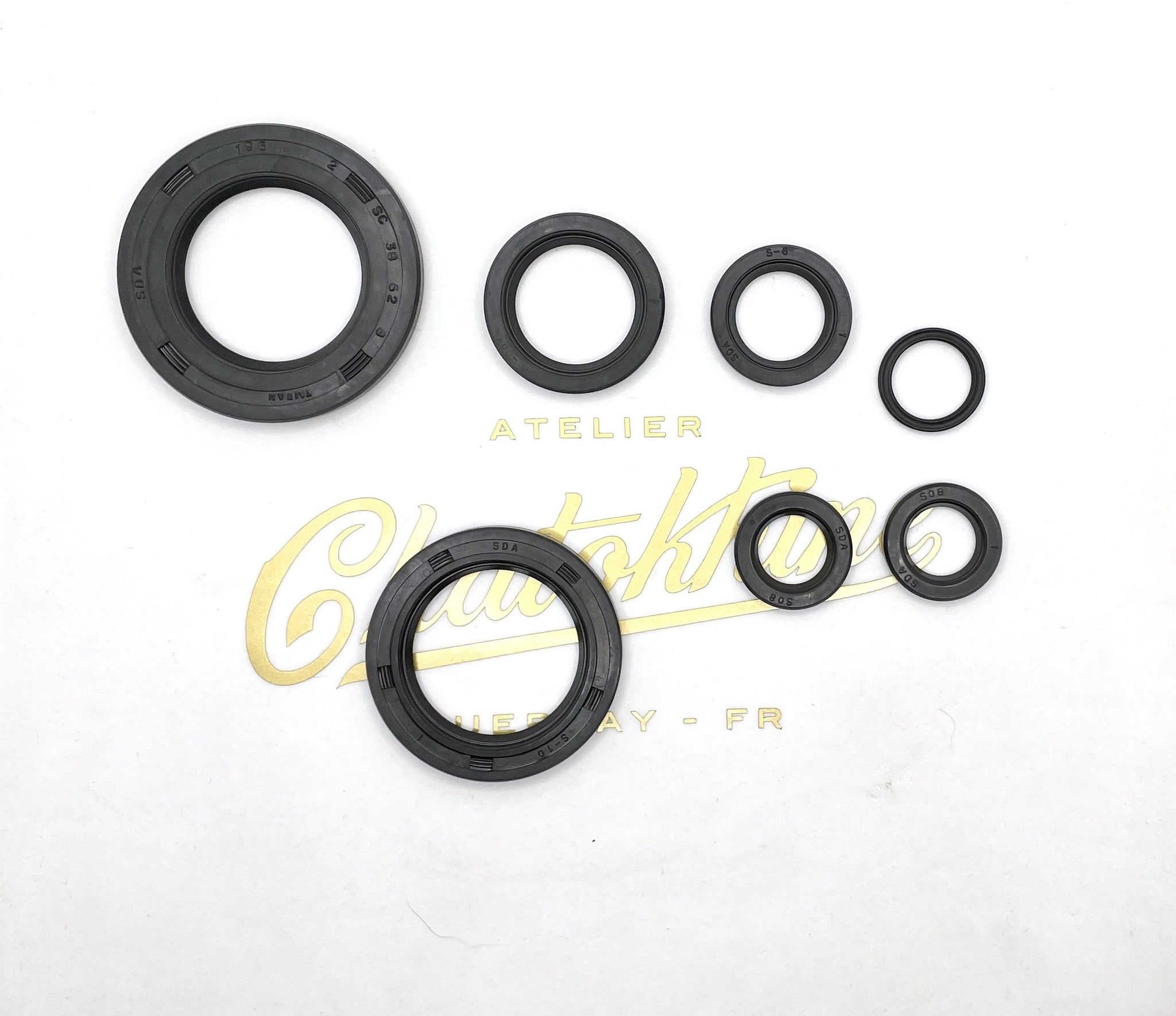 Pochette de joints spi pour Triumph bicylindre bloc moteur 500 (