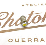 ampoule led voyant de phare 6V + a la masse