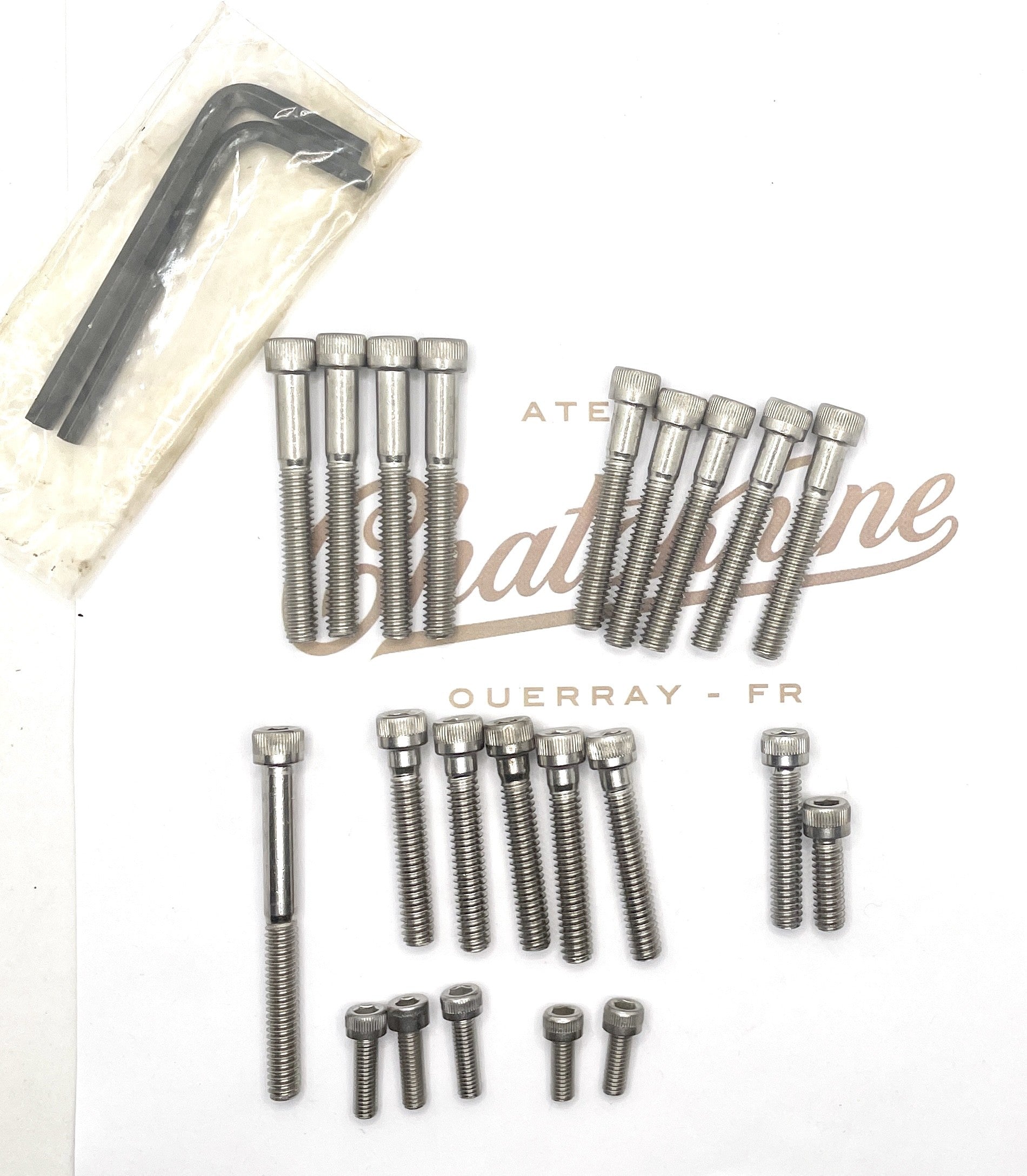 Kit visserie BTR (Allen) BSA B25/B44 (89201)