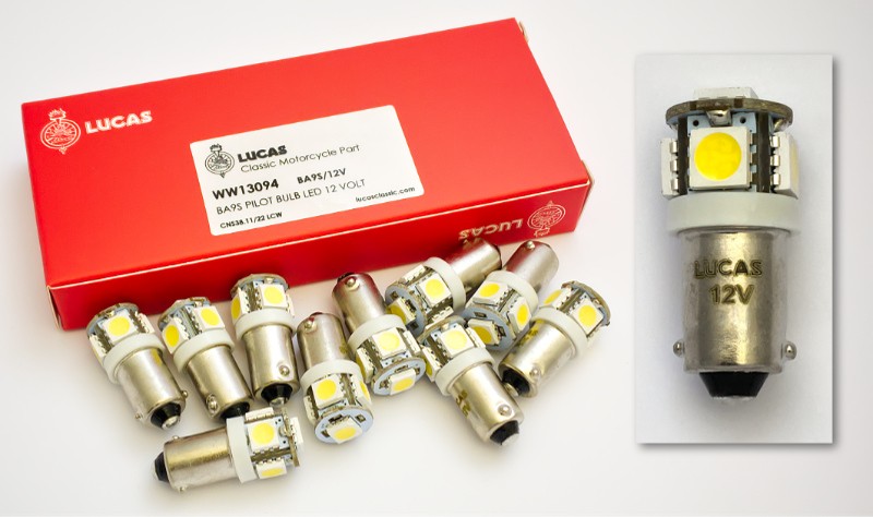 ampoule led veilleuse et instruments 12V